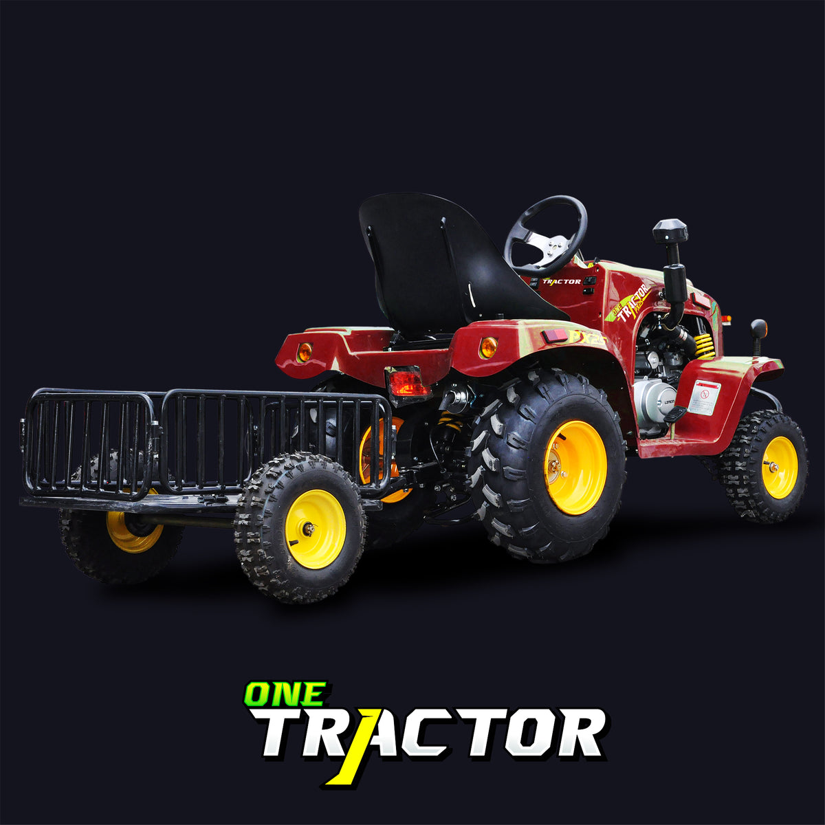 OneTractor™ PX2S OneMoto Kids 110cc Tractor Trailer