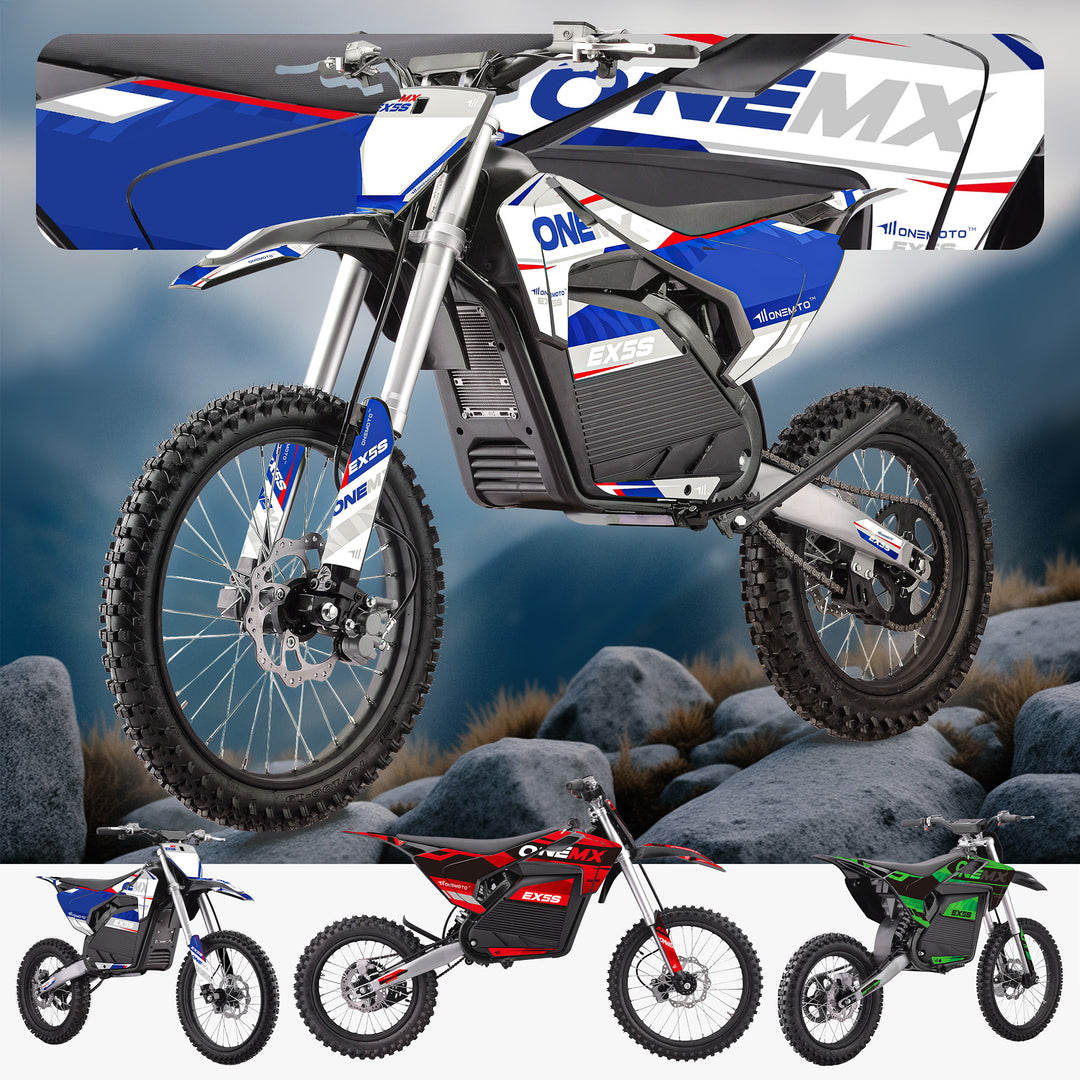 OneMX EX5S 3000W Electric Dirt Bike | Extreme Off-Road Power – OneMoto