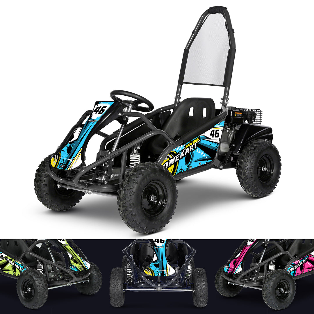OneKart PX3S | 98cc | 4-Stroke | Petrol Go Kart – OneMoto