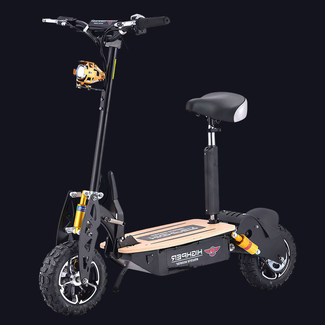 60V/12AH 2000W Off-Road Electric Foldable Scooter | OneScooter